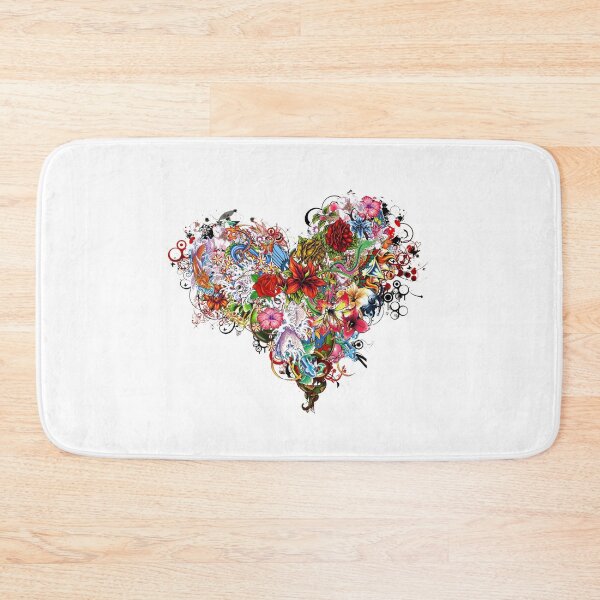 Item preview, multiflowers heart designed and sold by LaurentRuiz.