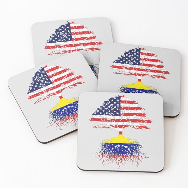 Item preview, Venezuelan Roots Gift American Grown From Venezuela USA American Flags Design Art Men Women designed and sold by maindeals.