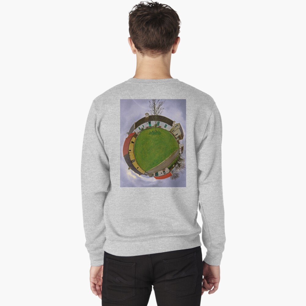 Hanna's Close, County Down (Sky Out) Pullover Sweatshirt