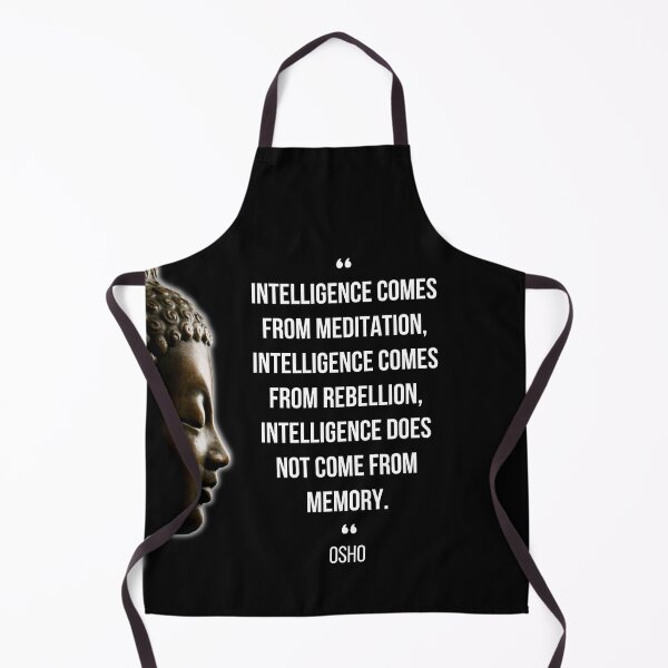Item preview, Motivational Quote | Osho | Intelligence comes from meditation ... designed and sold by RetComly.