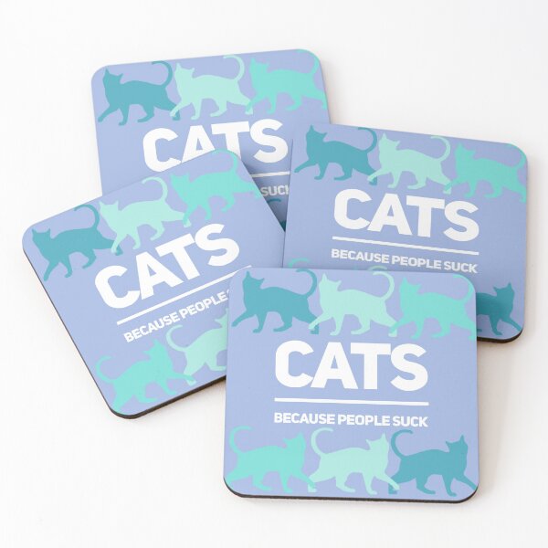 Item preview, Cats because people suck  designed and sold by Elizabeth Llewellyn.