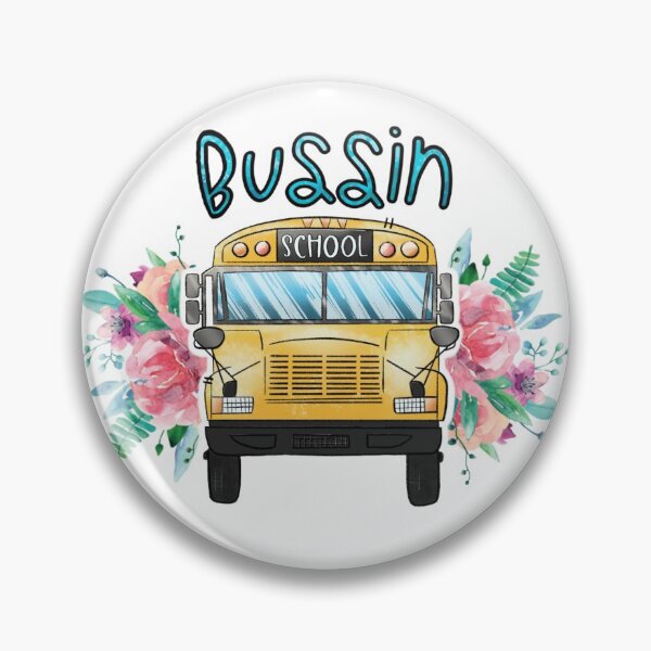 Item preview, Bussin School Bus Tee designed and sold by PeachyBeeDesign.