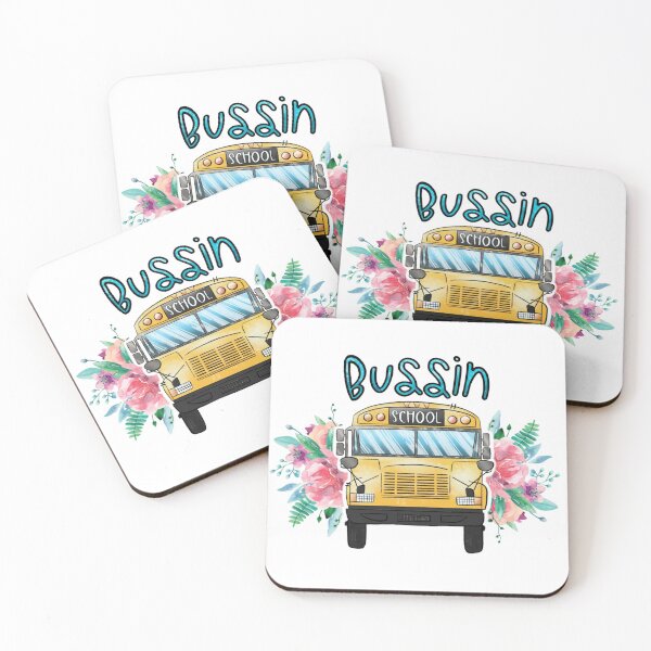 Item preview, Bussin School Bus Tee designed and sold by PeachyBeeDesign.