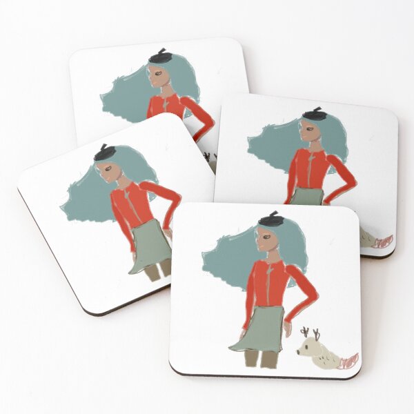 Item preview, Grown Hilda and Companion - Cartoon designed and sold by jolabrese.