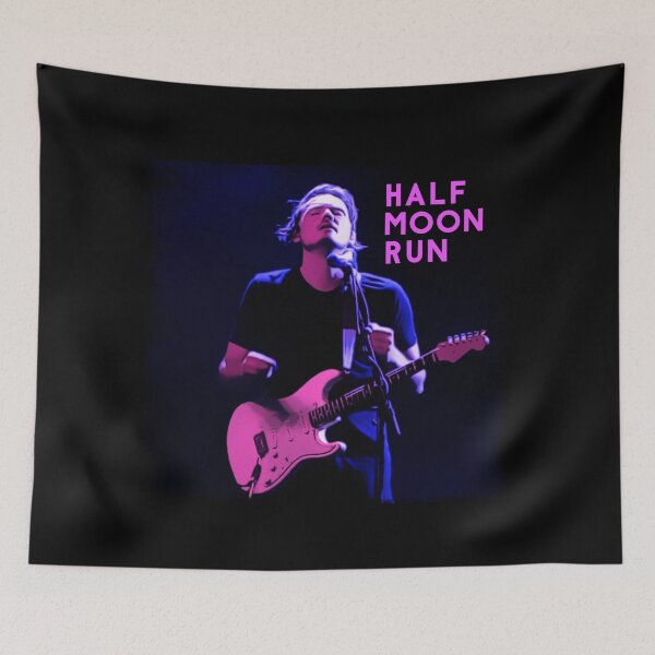 Item preview, Half Moon Run - purple and pink designed and sold by The Cosmic Turtle.