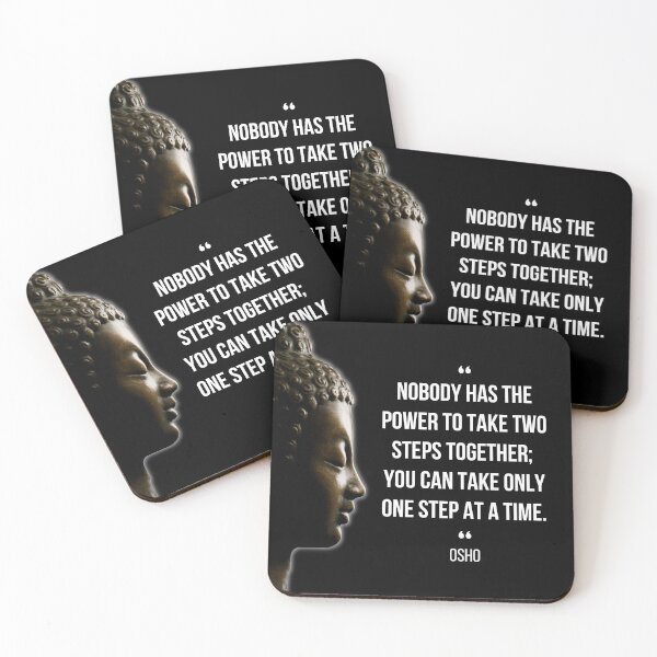 Item preview, Motivational Quote | Osho | Nobody has the power to take two steps together ... designed and sold by RetComly.