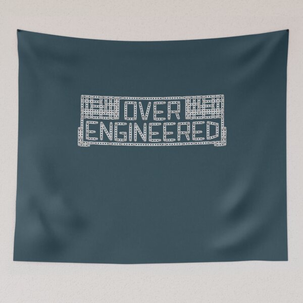 Item preview, Over Engineered designed and sold by FontGraphics.