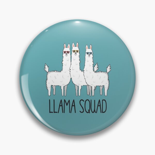 Artikelvorschau, Llama Squad- Funny Cute Llama Gift entworfen und verkauft von DreamyPanda.