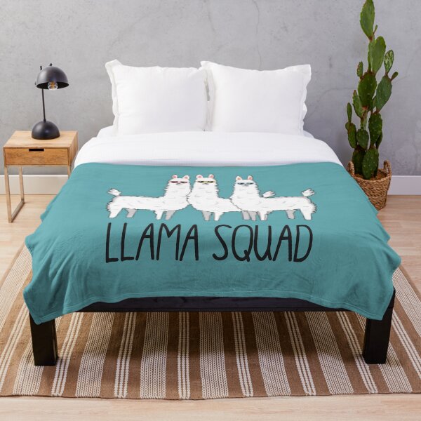 Artikelvorschau, Llama Squad- Funny Cute Llama Gift entworfen und verkauft von DreamyPanda.