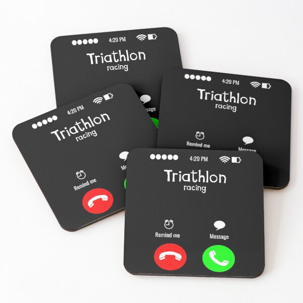 Item preview, Triathlon Girl Triathlon Is Calling designed and sold by Sonatablue.