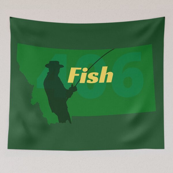 Item preview, 406 - Fish Montana designed and sold by Gilby-Designs.