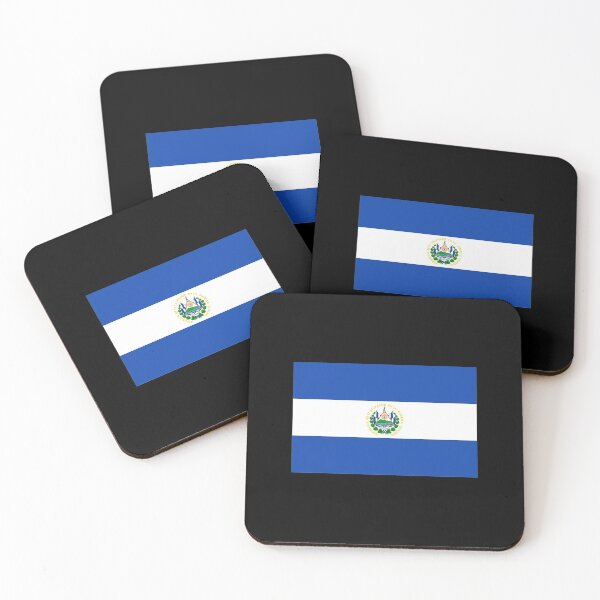 Item preview, El Salvador flag flag designed and sold by GeogDesigns.