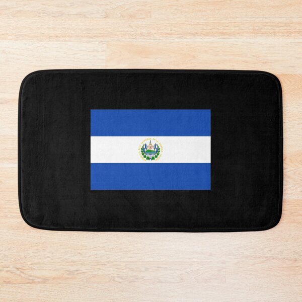 Item preview, El Salvador flag flag designed and sold by GeogDesigns.