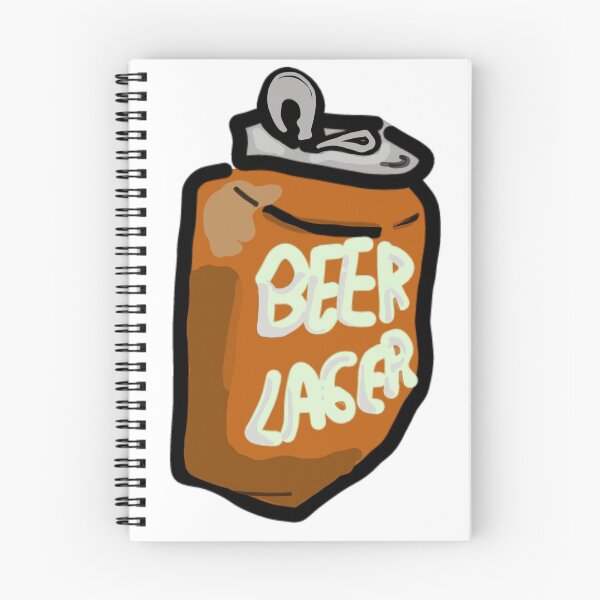 Item preview, Cartoon beer can designed and sold by vibeno1.