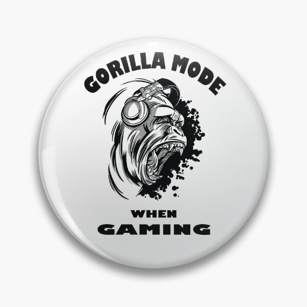 Artikelvorschau, Gorilla-Modus beim Spielen entworfen und verkauft von VISUALSKILLS.
