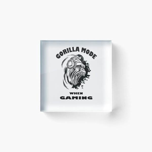 Artikelvorschau, Gorilla-Modus beim Spielen entworfen und verkauft von VISUALSKILLS.
