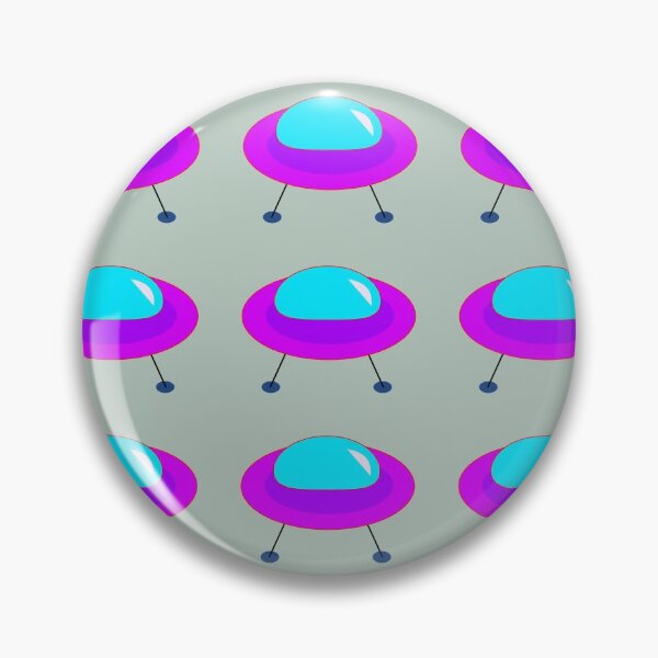 Item preview, Digital UFO Colorful Iconic Fun Design designed and sold by ThisNThatImages.
