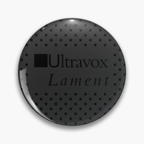 Item preview, Ultravox - 'Lament' Cover Logo designed and sold by Only Japan, Bowie, New Order, Ultravox.