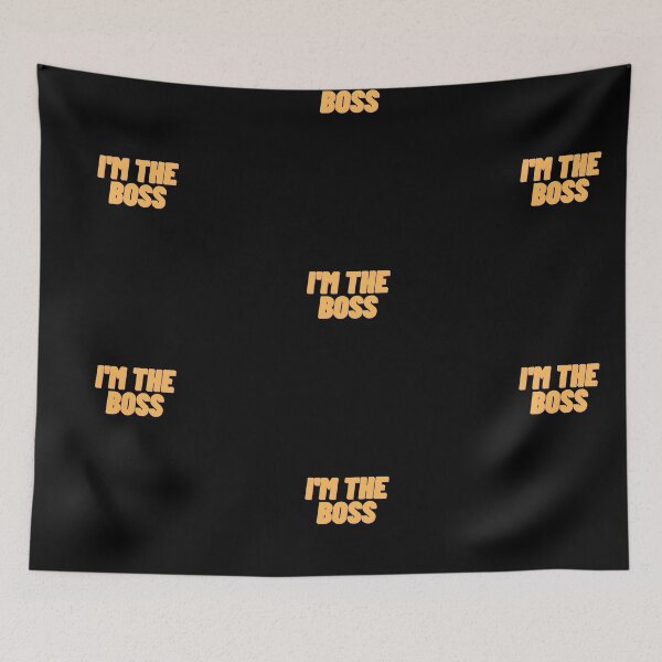 Item preview, I'm the Boss designed and sold by Cubezz.