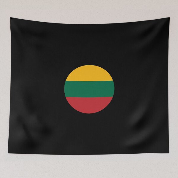 Item preview, Lithuania Lithuanian flag flag designed and sold by GeogDesigns.