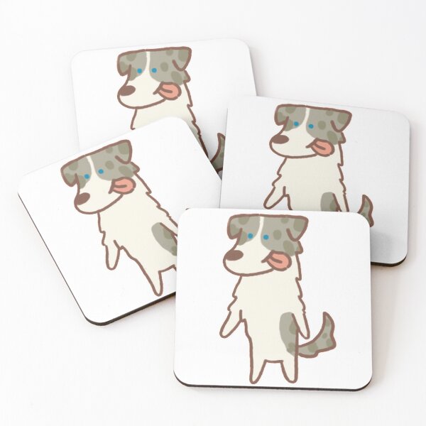 Artikelvorschau, Merle Border Collie entworfen und verkauft von GnatDesigns.