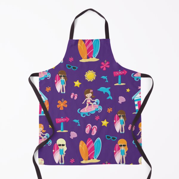 Item preview, Kawaii Surfer girl Pattern designed and sold by TamGustam.