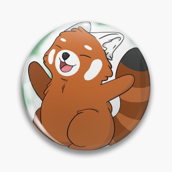 Item preview, Happy Cute Red Panda designed and sold by ArtByDreher.