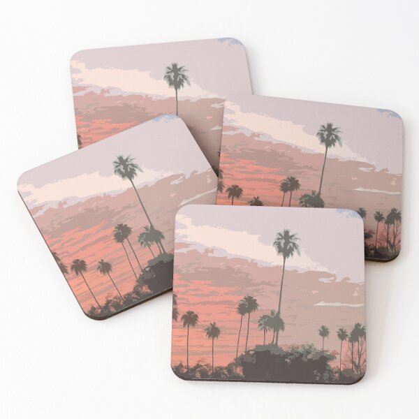 Item preview, SoCal Sunrise PaperCut Graphic designed and sold by btchabot.
