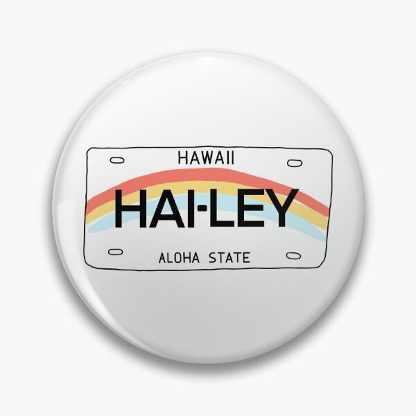 Item preview, Hailey Name License Plate designed and sold by Hannah-Hutch.