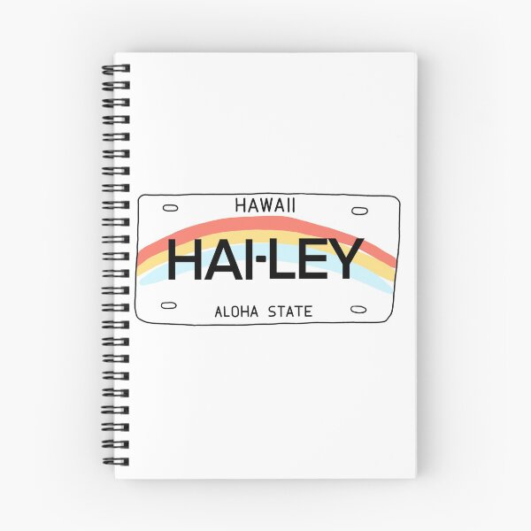 Item preview, Hailey Name License Plate designed and sold by Hannah-Hutch.