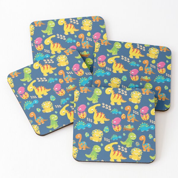 Item preview, Kawaii Dinosaur Pattern designed and sold by TamGustam.