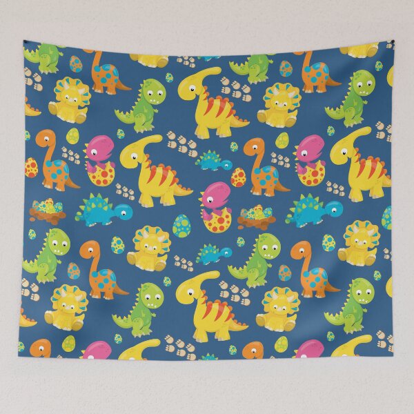 Item preview, Kawaii Dinosaur Pattern designed and sold by TamGustam.
