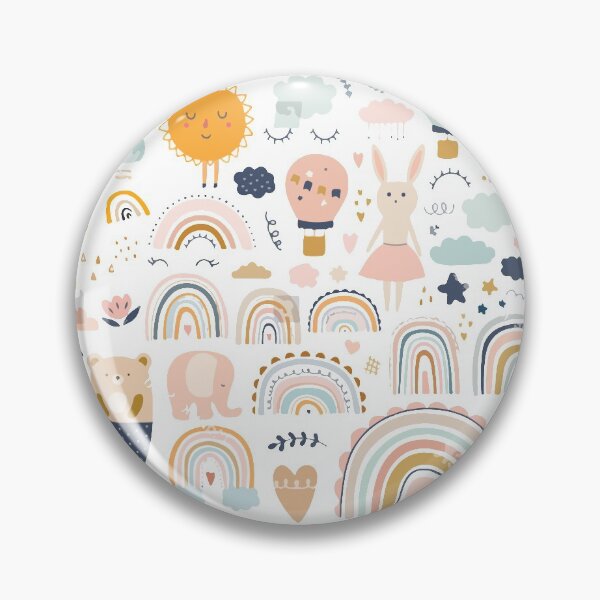 Item preview, Cute Animals and Abstract Doodles Pattern designed and sold by Pavnud.