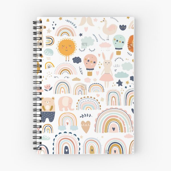 Item preview, Cute Animals and Abstract Doodles Pattern designed and sold by Pavnud.