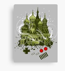 Tetris Gameboy Tribute to Alexey Canvas Print