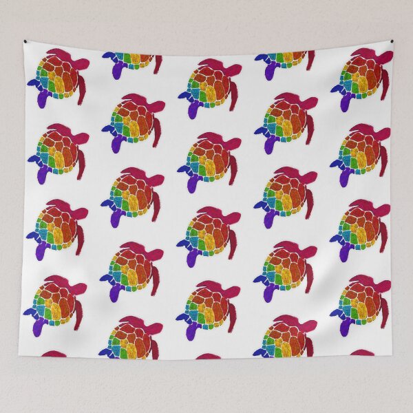 Item preview, Rainbow sea turtle designed and sold by Mbouchard12.