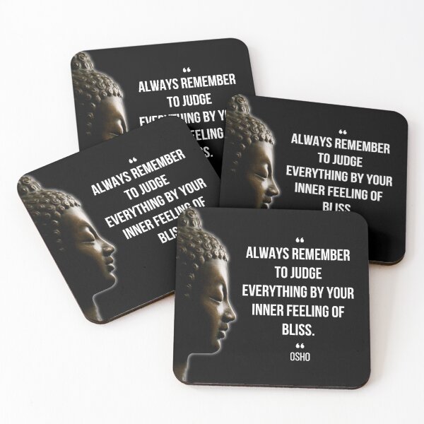 Item preview, Motivational Quote | Osho | Always remember to judge everything ... designed and sold by RetComly.