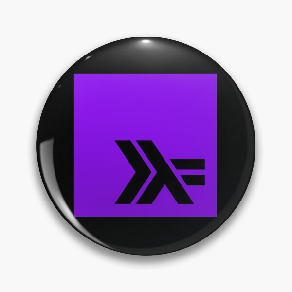 Item preview, Haskell JS Like logo Purple designed and sold by arctide.