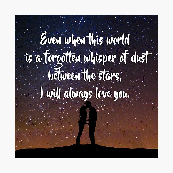 EoS: Dust Between the Stars Photographic Print
