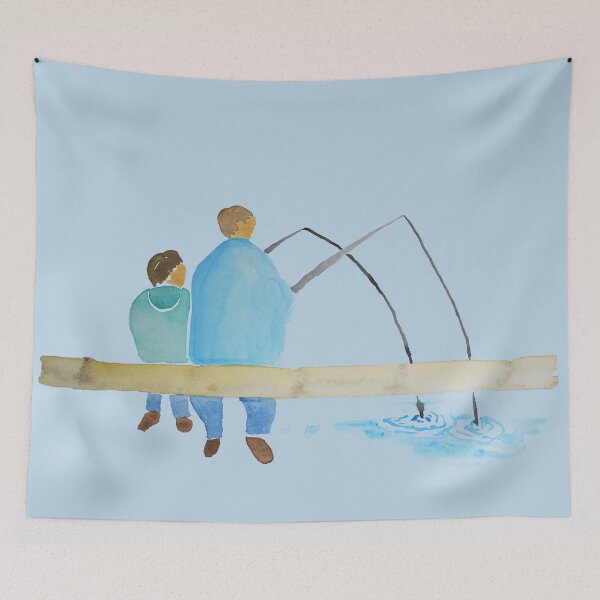 Item preview, Gone Fishin designed and sold by TripleMoonCrafts.