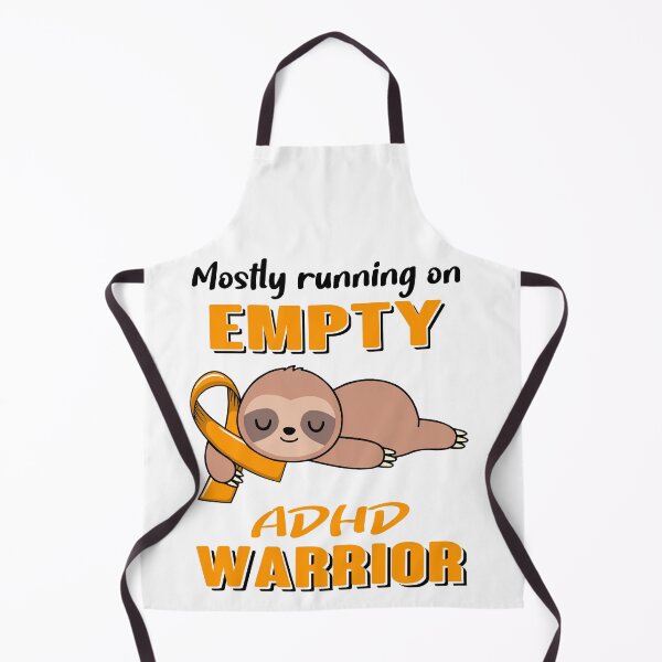 Item preview, Mostly Running On Empty ADHD Warrior designed and sold by Brad-FI.