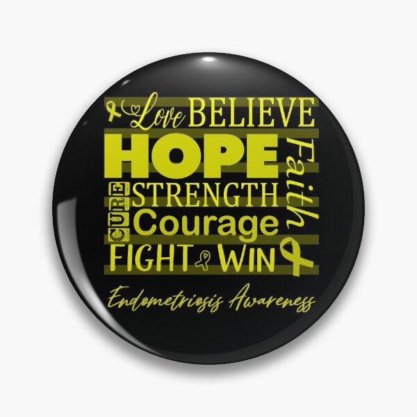 Item preview, Love Believe Hope Endometriosis Awareness designed and sold by largellie.