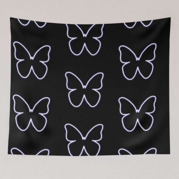 Item preview, Neon Lavender Purple Butterfly designed and sold by ADreamWorld.