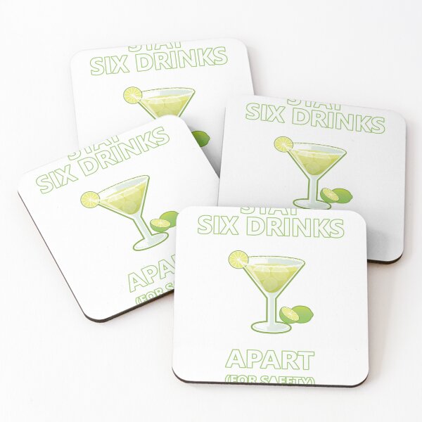 Item preview, Stay Six Drinks Apart designed and sold by GuwdTCo.