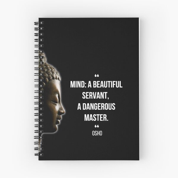 Item preview, Motivational Quote | Osho | Mind: A beautiful servant, a dangerous master ... designed and sold by RetComly.
