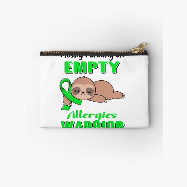 Item preview, Mostly Running On Empty Allergies Warrior designed and sold by Brad-FI.