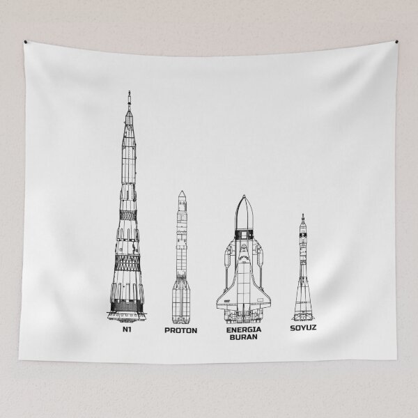 Item preview, N1 Proton Buran Soyuz Rocket Soviet Union designed and sold by Mila1946.