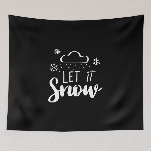 Item preview, Christmas Eve Merry Christmas Xmas- Let it Snow designed and sold by HDPrinting.