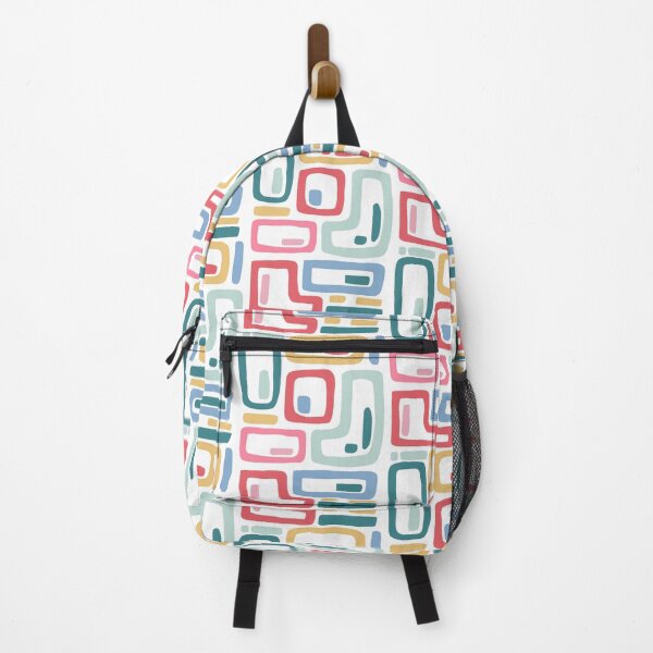 Item preview, Square Geometric Pattern in Bright designed and sold by KathrinLegg.