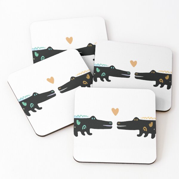 Item preview, love of two crocodiles designed and sold by Pavnud.